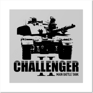Challenger 2 Tank Posters and Art